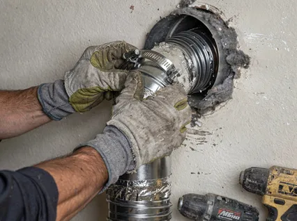Dryer Vent Hose Installation in Lawndale