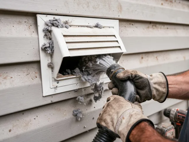 Professional dryer vent cleaning by Lawndale Dryer Vent Cleaning in Lawndale