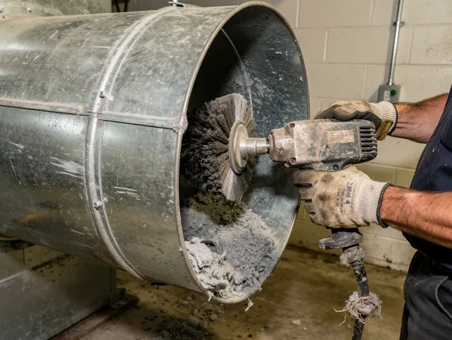 Industrial-grade dryer vent cleaning by Lawndale Dryer Vent Cleaning in Lawndale