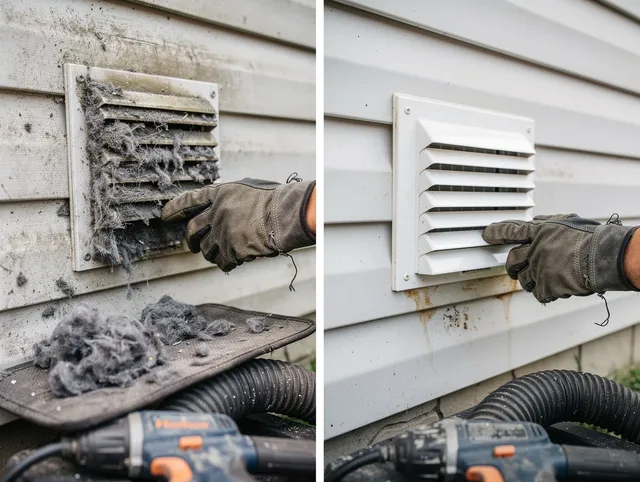 Residential dryer vent cleaning by Lawndale Dryer Vent Cleaning in Lawndale